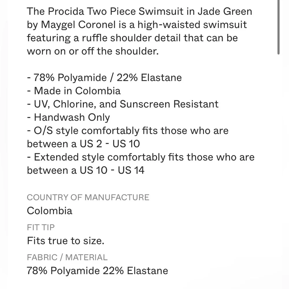 MAYGEL CORONEL Procida Two Piece Ruffle Swimsuit - Picture 11 of 13